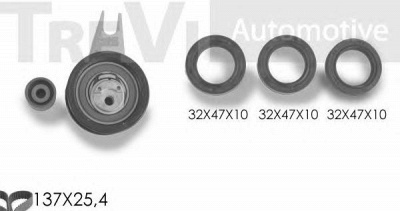 TREVI AUTOMOTIVE kd1088s -  Комплект ремня ГРМ